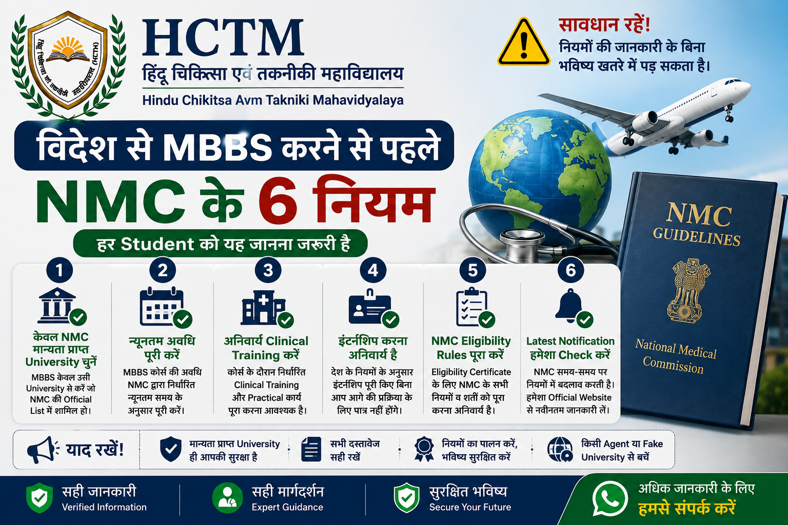 विदेश से MBBS करने से पहले NMC के 6 नियम