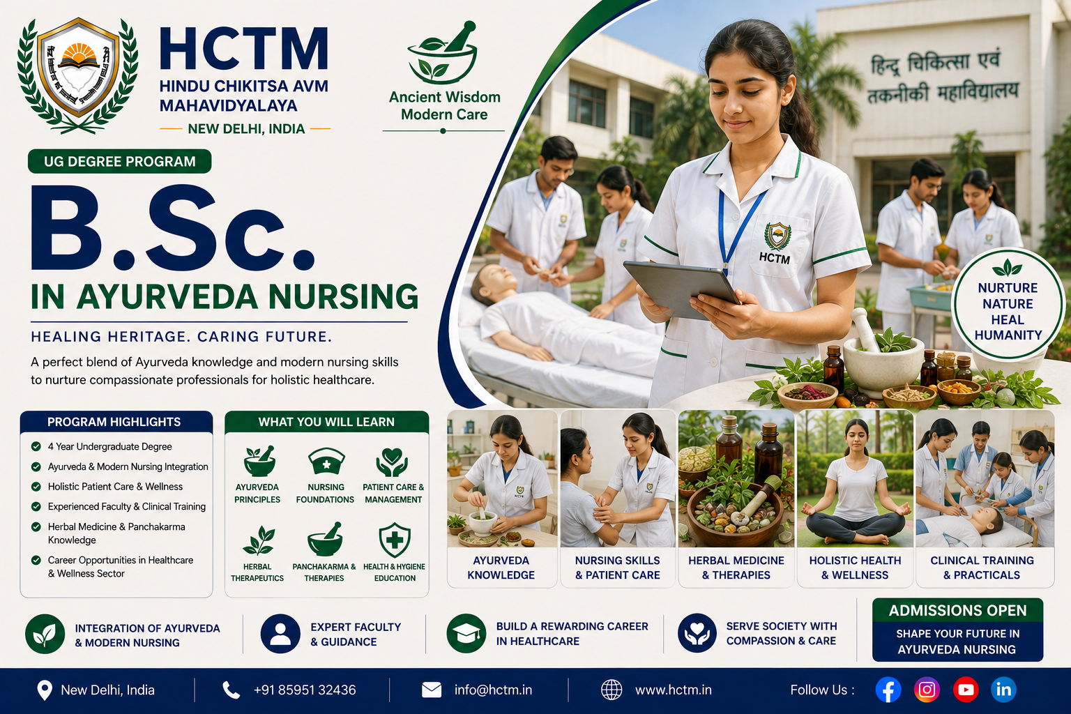 Bachelor of Science in Ayurveda Nursing