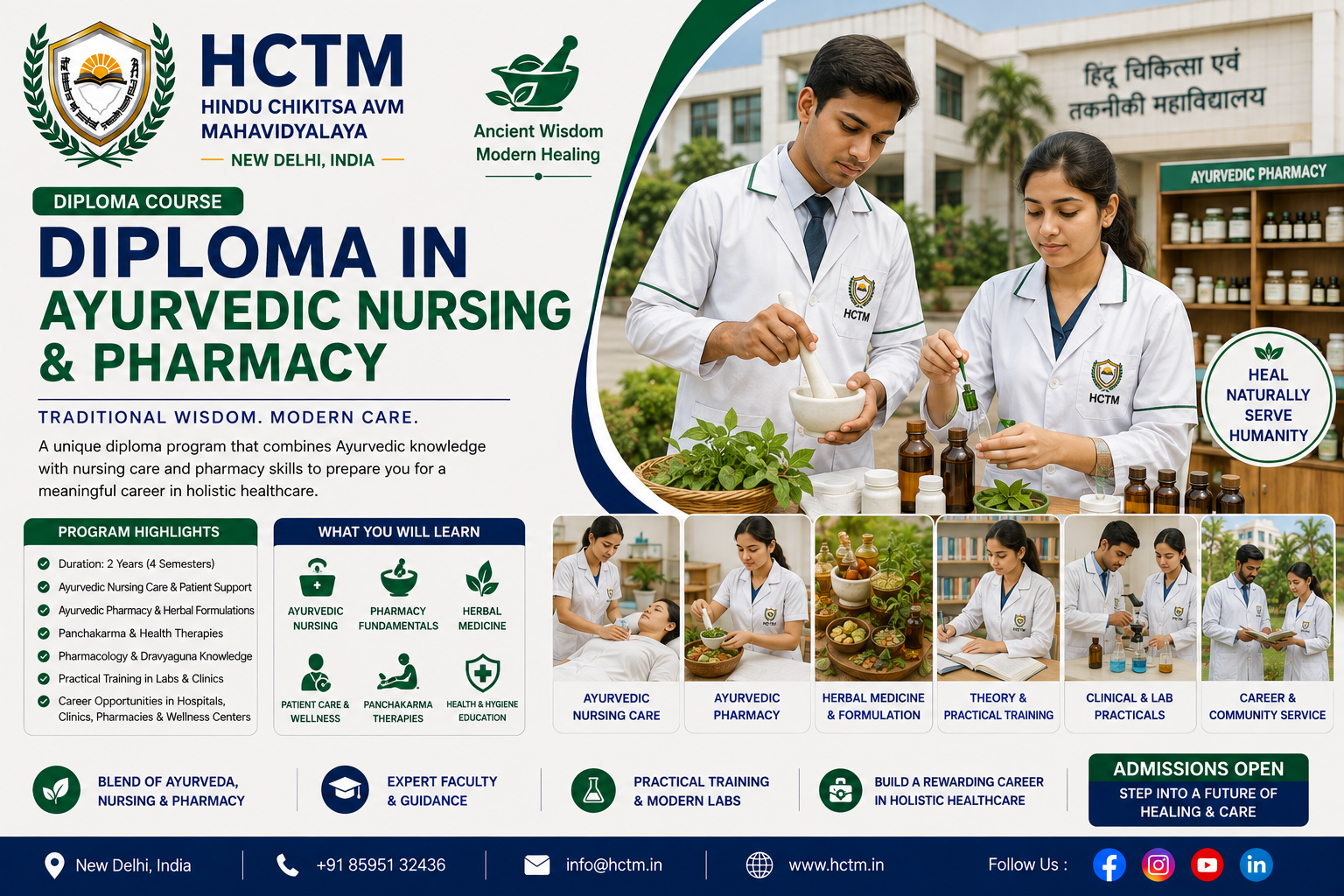 Diploma in Ayurvedic Nursing & Pharmacy